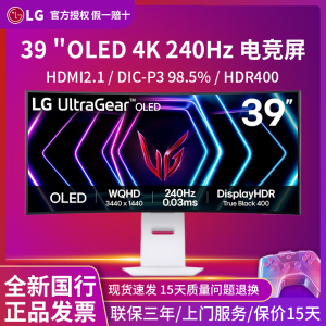 LG39GS95QE新款39GX90SA带系统显示器OLED曲面电竞屏TYPEC口音箱