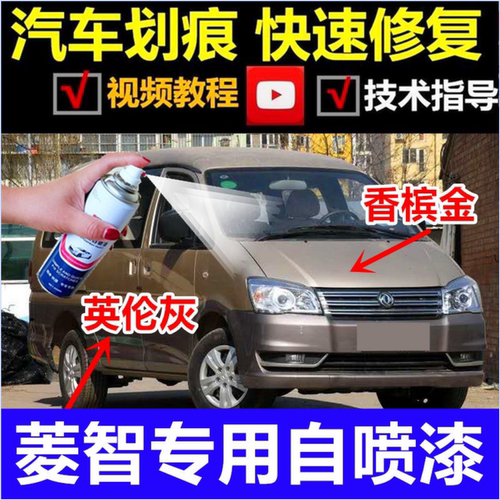 东风风行菱智专用自喷漆香槟金色