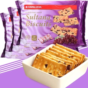 KHONG GUAN康元葡萄提子夹心饼干260g怀旧充饥饱腹休闲零食小吃