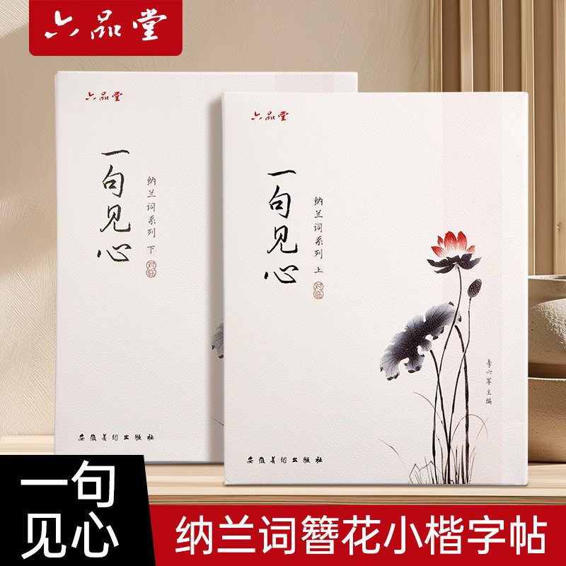 六品堂簪花小楷字帖成人硬笔书法