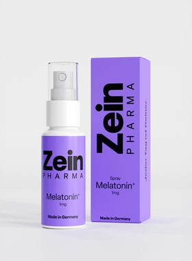 德国原装Zein褪黑素助--眠喷雾25ML改善睡目民质量深度好睡--眠