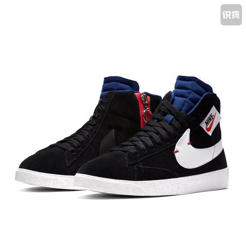 Nik e Blazer Mid Rebel黑红BQ4022-005江西仓