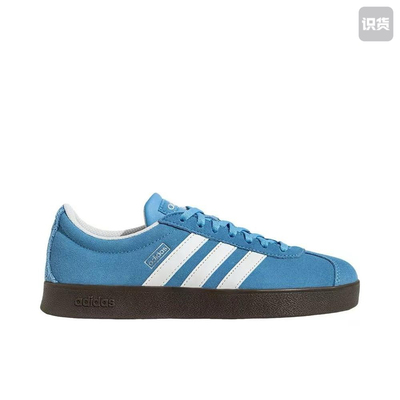 adida s VL COURT 2.0舒适休闲防滑男女同款蓝白色JS4594江西仓