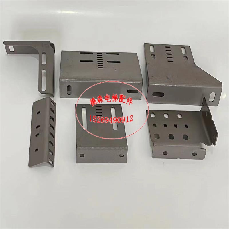通力电梯配件导轨支架侧对重单主轨单副主副左右置客梯担架梯
