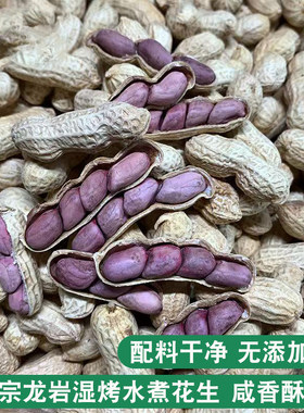 正宗龙岩湿烤花生闽西特产