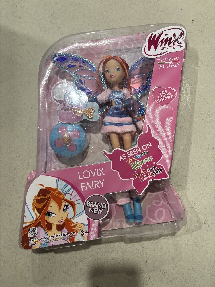 正版魔法俏佳人娃娃女孩玩具毛绒玩偶幻变仙宠俏仙子蕾儿蝶舞公主 - 封面