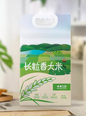 本来工坊黑龙江长粒香米5kg