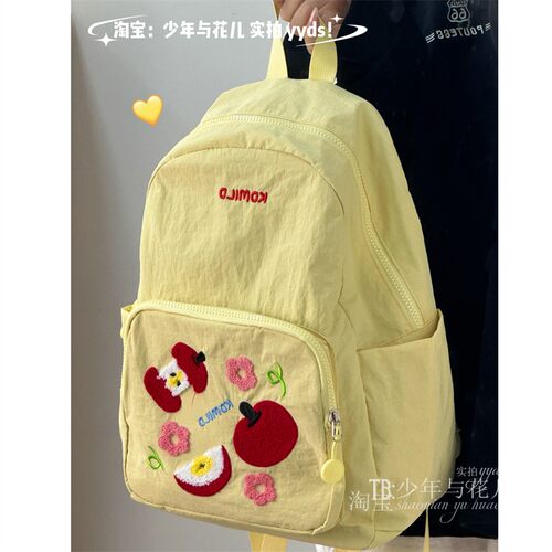 小众设计感女生双肩包