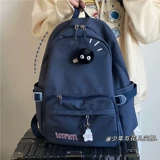 Вместительный и большой японский оригинальный небольшой дизайнерский школьный рюкзак, тренд сезона, подходит для студента, в корейском стиле, простой и элегантный дизайн