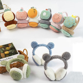 新款 冬天儿童耳套男童女童可爱卡通小孩子宝宝护耳朵水果耳包耳罩