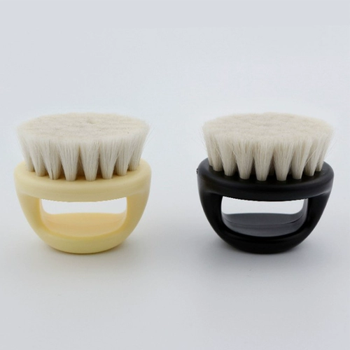 Ретро -масляная голова кисти шерсть палец кисти волосы щетки волосы щетки для волос мягкие волосы