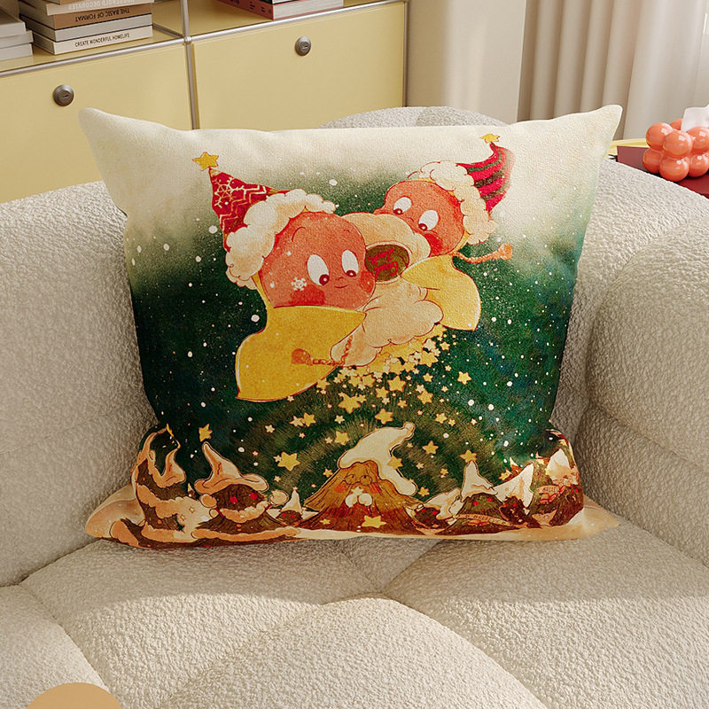 卡通星星人抱枕办公室椅靠卧室客厅沙发装饰靠枕可拆卸车载枕套罩,居家布艺,抱枕被,淘宝优惠券,粉丝福利购,淘宝优惠卷