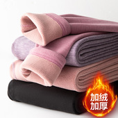 秋裤 加绒加厚一体德绒裤 大码 棉裤 妈妈保暖裤 情侣中老年冬季 女男士