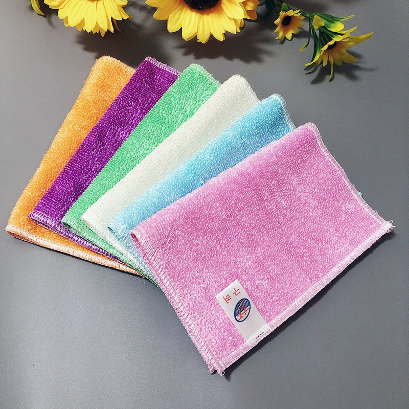 韩国洗碗布竹纤维洗碗巾不沾油厨房抹布免洗洁精去油污吸水百洁布,家庭/个人清洁工具,抹布,淘宝优惠券,粉丝福利购,淘宝优惠卷