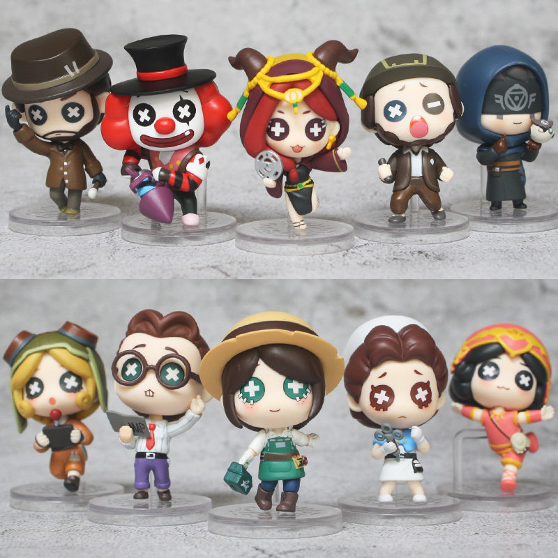 正版第五人格盲盒游戏周边摆件园丁红蝶舞女小丑杰克手办公仔模型