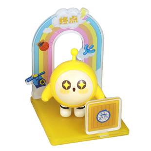 正版蛋仔派对手办摆件场景拼装游戏周边儿童生日礼物仔仔熊盲盒