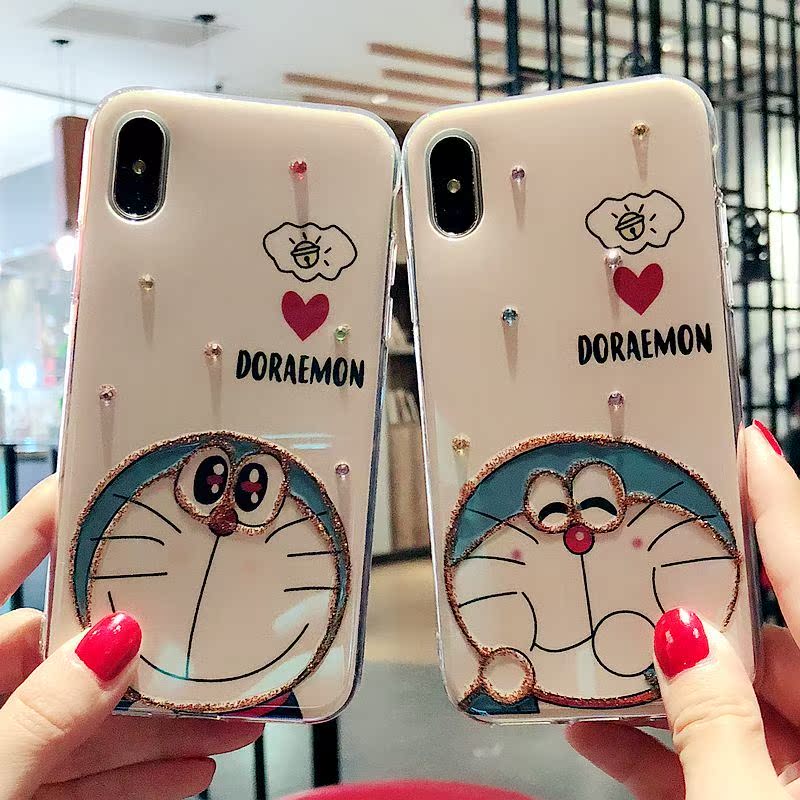 软蓝光iphonexs max手机壳卡通猫xr苹果78plus情侣女款6s全包防摔|msdalam kategori Aksesori Digital 3C, Aksesori telefon bimbit, Kes telefon bimbit/Shell - dari Buy2taobao.com untuk memberikan perkhidmatan ejen Taobao profesional membeli