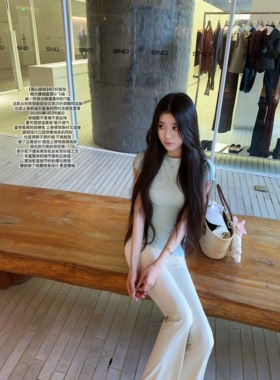 JAMAIS VU【甜心妮味】纯T好版型 印花胸大腰细圆领 长短袖双版本