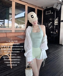 拉长腿型高腰翘臀抽绳短裤 JAMAIS 打造大蜜腿 夏修身 a字热裤