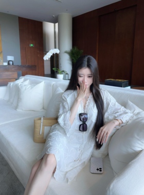 JAMAIS VU【春生我梦】两版本 重工刺绣品质全棉 露肩上衣/连衣裙