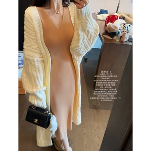 JAMAIS VU【灵魂内搭！】Du家色 人手一件 韩系v领收腰连衣裙秋冬