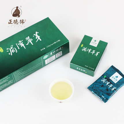 新茶湄潭翠芽贵州绿茶明前单芽特级手工茶正德号明前翠芽茶