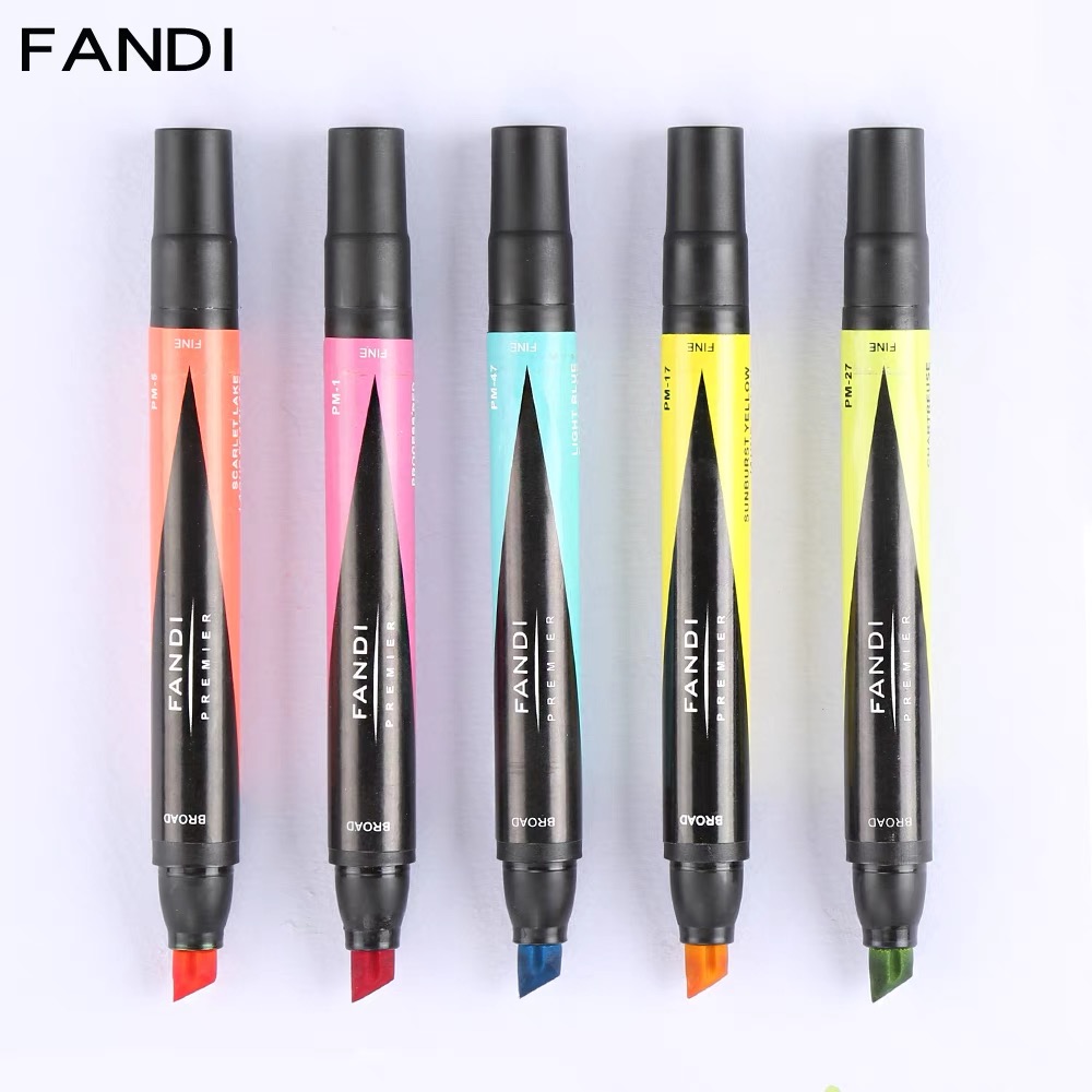凡迪马克笔fandi双头建筑手绘