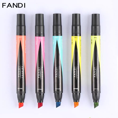 凡迪马克笔fandi双头建筑手绘