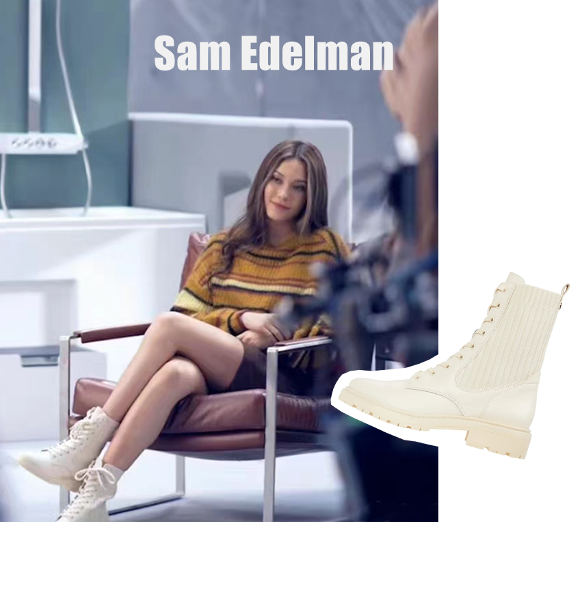 「国内现货」美国代购sam edelman马丁靴秋冬厚底短靴lydell徐璐