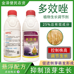 东宝伴季 红25%多效唑小麦调节生长抑制顶芽生长植物生长调节剂