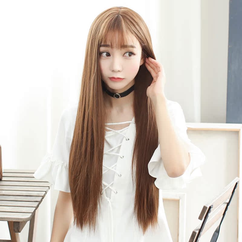 Perruque Long cheveux raides - Ref 2608094 Image 3