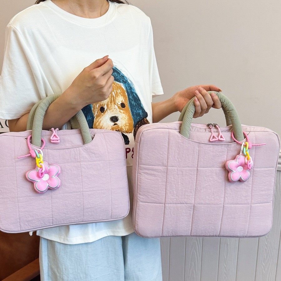 韩版简约休闲手提包新款洋气质感托特包大容量上班族平板收纳包