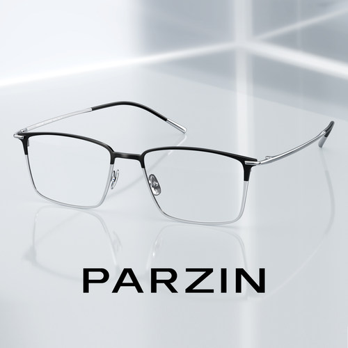 【森羽系列】帕森眼镜男2026新款商务眉框可配度数防蓝光PZ85090