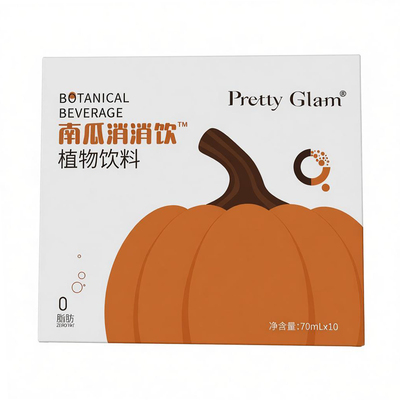 闺言新品Pretty Glam南瓜消消饮植物饮料饱饱饮天瓜檬檬清益生菌