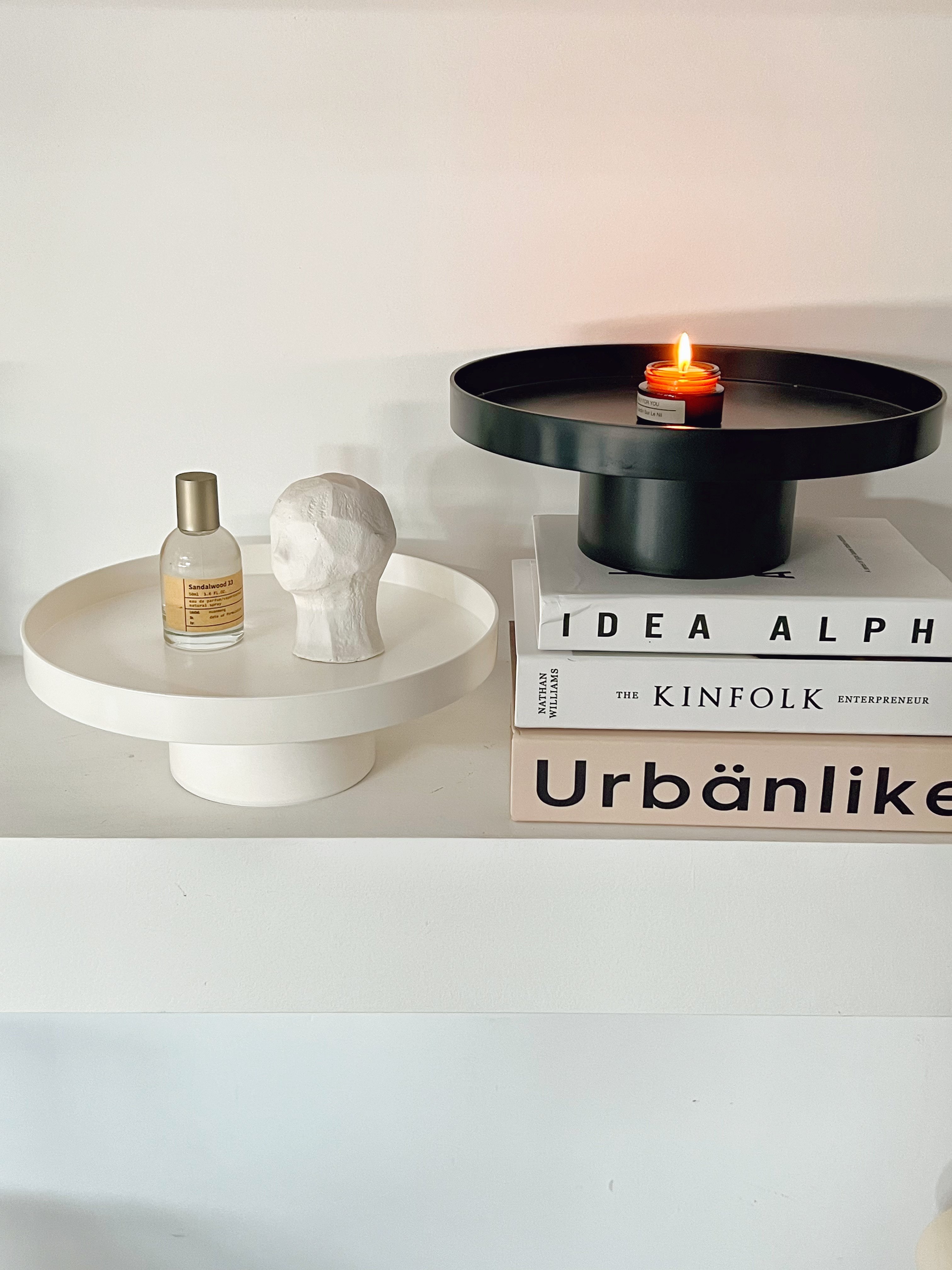 秘密卡车 ins风格家居装饰高脚香薰托盘收纳果盘储物盘桌面装饰,家居饰品,香薰托盘,淘宝优惠券,粉丝福利购,淘宝优惠卷