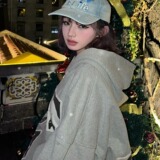 现货美式高街卫衣外套男女宽松慵懒风盐系外套W229/P55，女装短外套，星座205-3