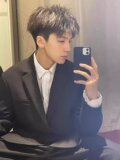 【网图现货】黑色垫肩痞帅便单痞帅西服大码宽松西装外套X022/P75，男装西服套装，星座205-3