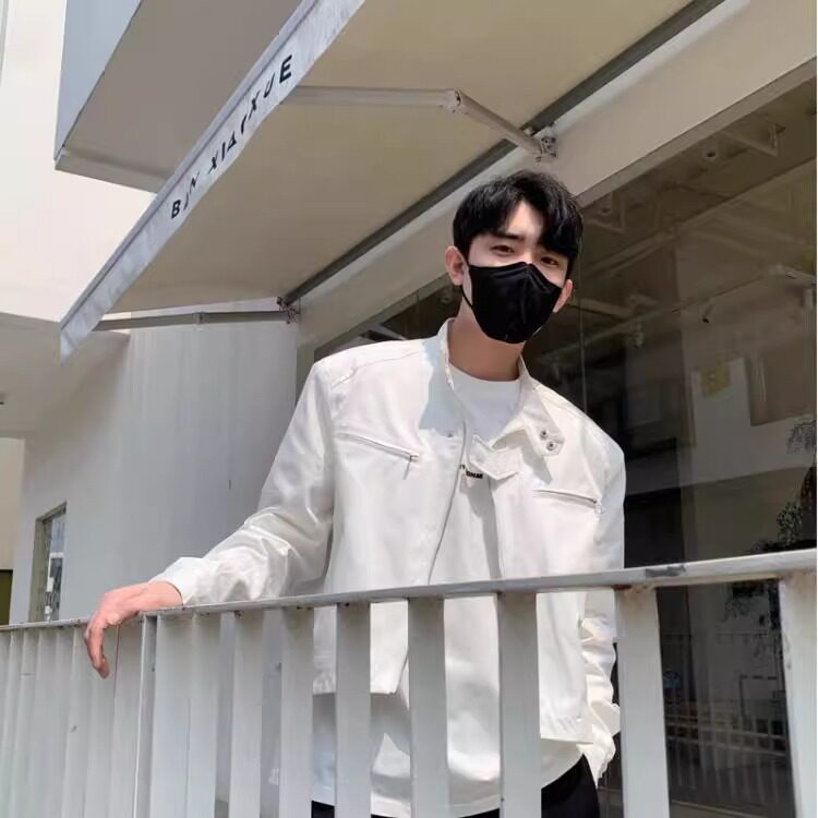 现货美式复古cleanfit垫肩短款休闲潮流宽松外套W47/特P65,女装短外套,星座205-3