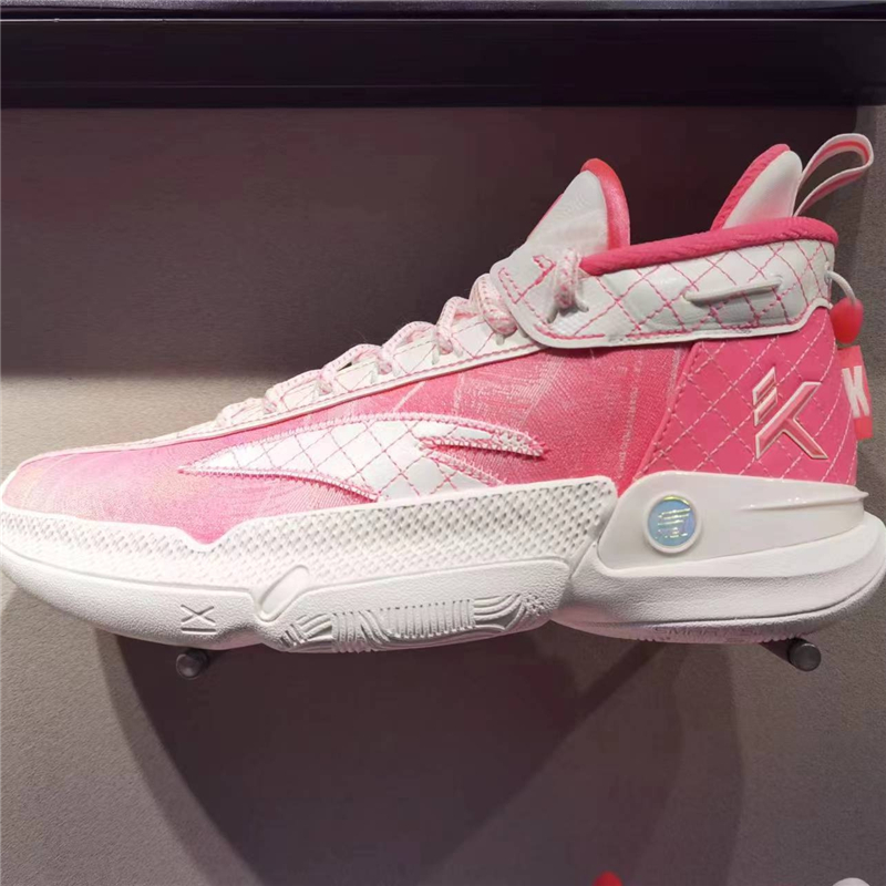 安踏男子保护低帮刺绣篮球鞋