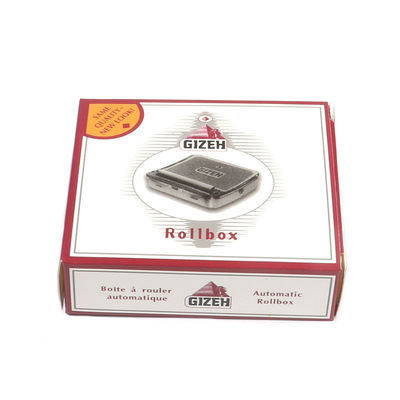 70MM盒式半自动卷烟盒便携式金属手卷烟盒卷烟器