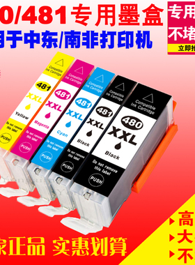 适用CANON佳能PGI-480XXL 481PIXMA TS6140 TS8140 TS9140 TR7540
