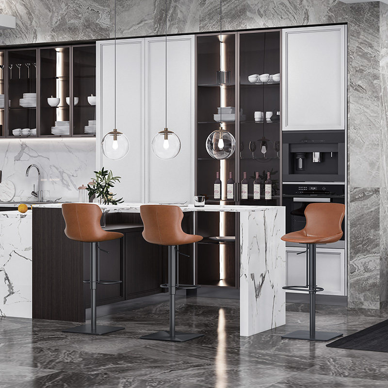 HEDUEN吧台椅酒吧凳子网红可升降旋转厨房椅子岛台轻奢吧椅H727,住宅家具,家用高脚椅,淘宝优惠券,粉丝福利购,淘宝优惠卷