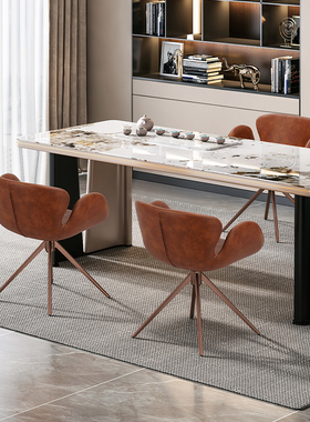 客厅休闲椅餐椅单人可旋转家用设计师书房现代简约电脑椅919  918