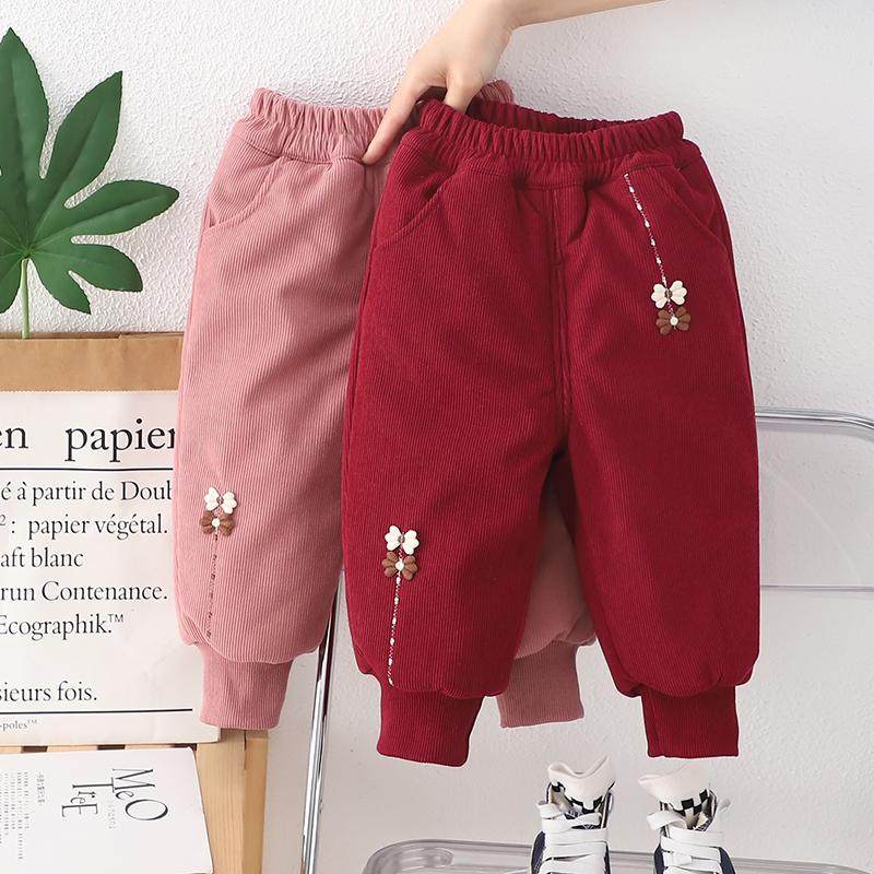 女童加绒裤子秋冬款保暖冬季2025新款加厚宝宝外穿儿童装冬装棉裤,童装/婴儿装/亲子装,裤子,淘宝优惠券,粉丝福利购,淘宝优惠卷