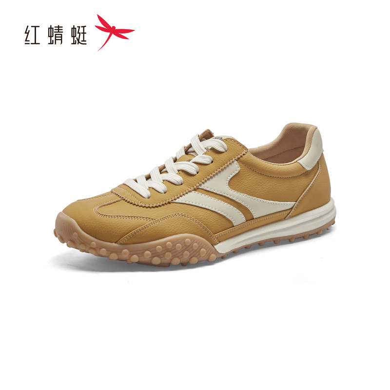 红蜻蜓秋男阿甘板鞋休闲复古德训