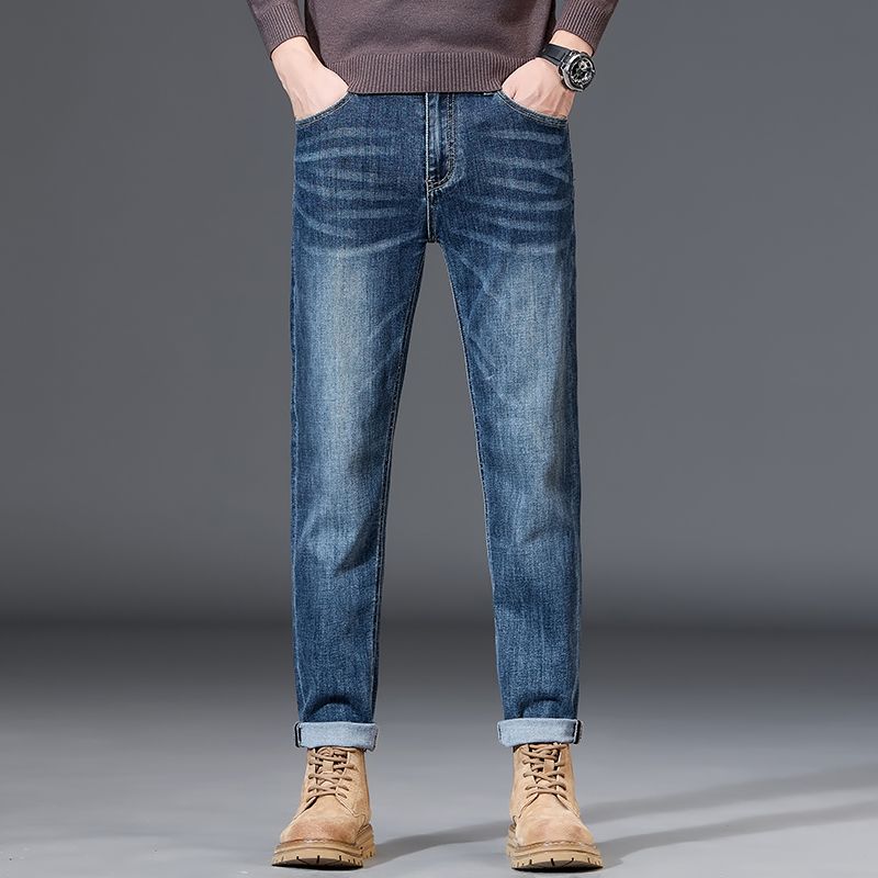 雅戈尔2025秋冬新款修身牛仔裤男