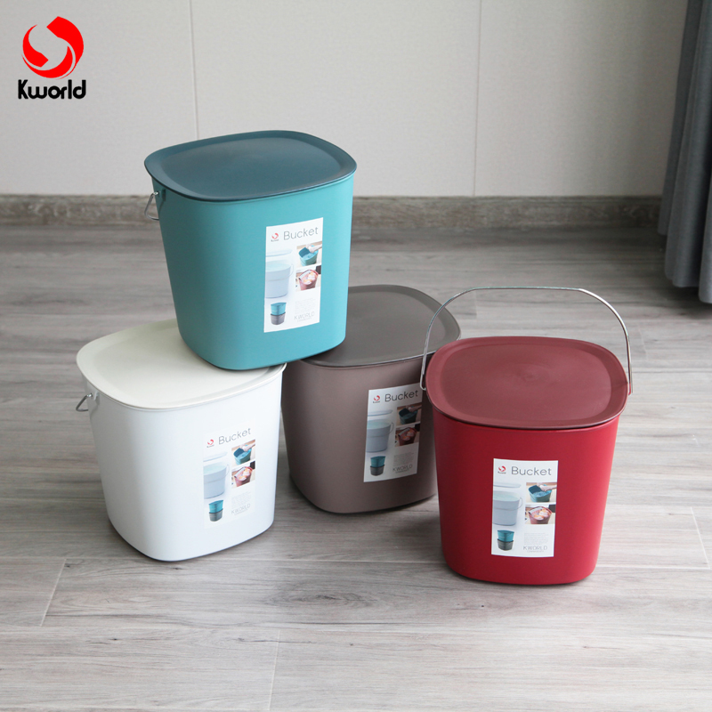 金汇达方形衣服零食北欧风水桶