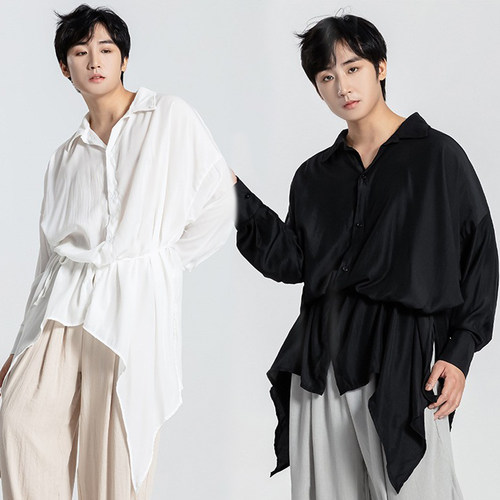 古典舞宽松演出服宽松长款飘逸