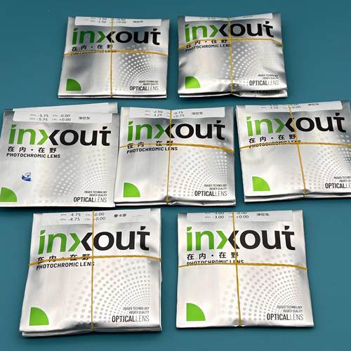 全真CBX变色镜片净蓝膜