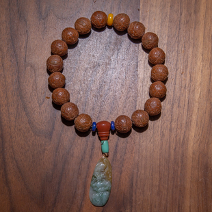 清仓 一物一拍 凤眼菩提子单圈天然正宗男女手链手串